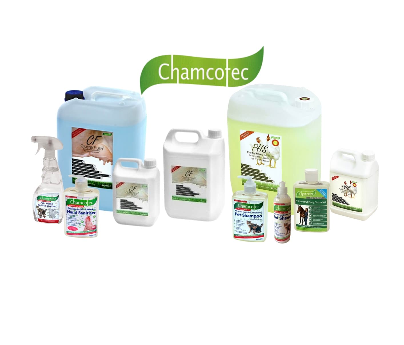 Chamcotec product range - professional sanitisation solutions